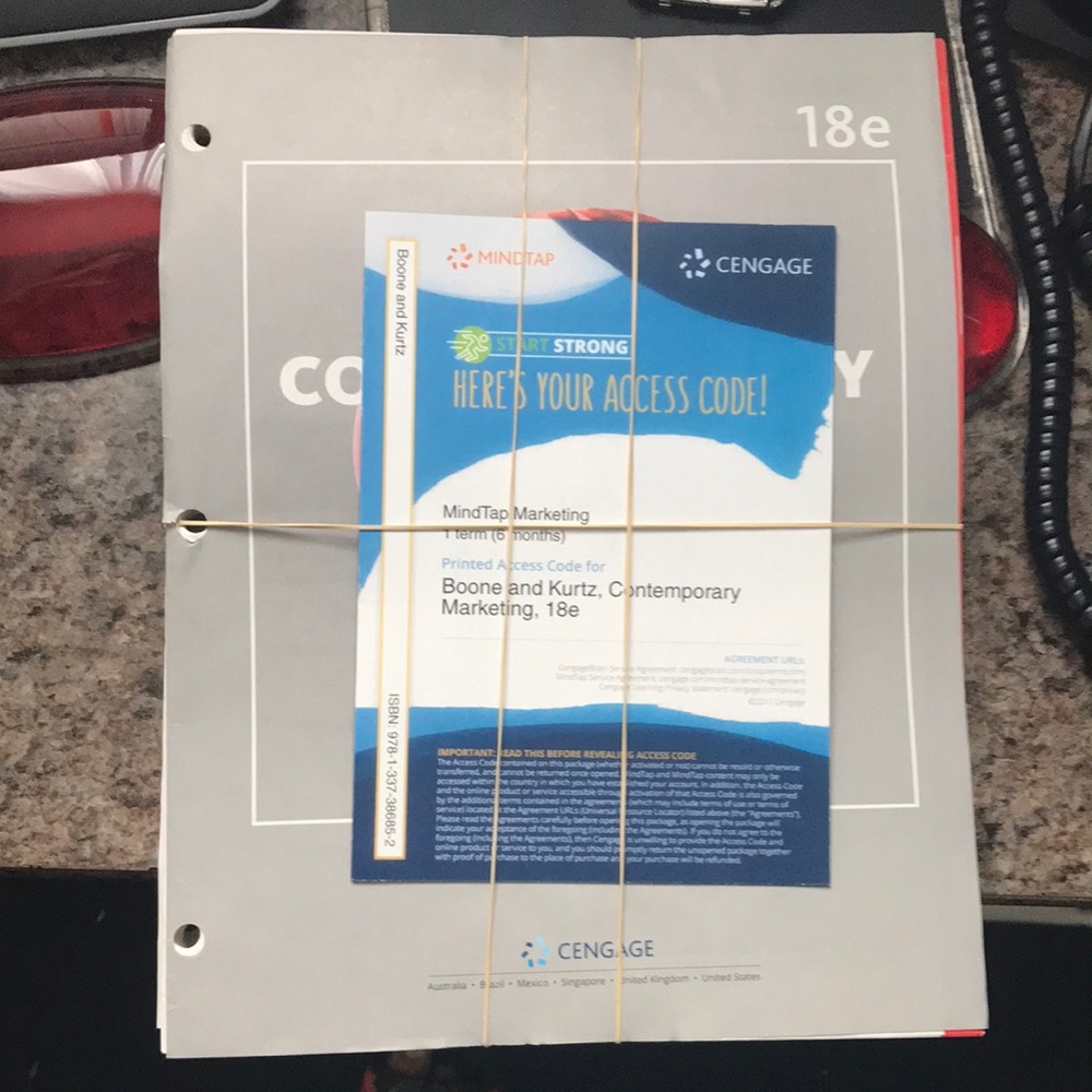 Cengage 18E Contemporary Marketing Paperback